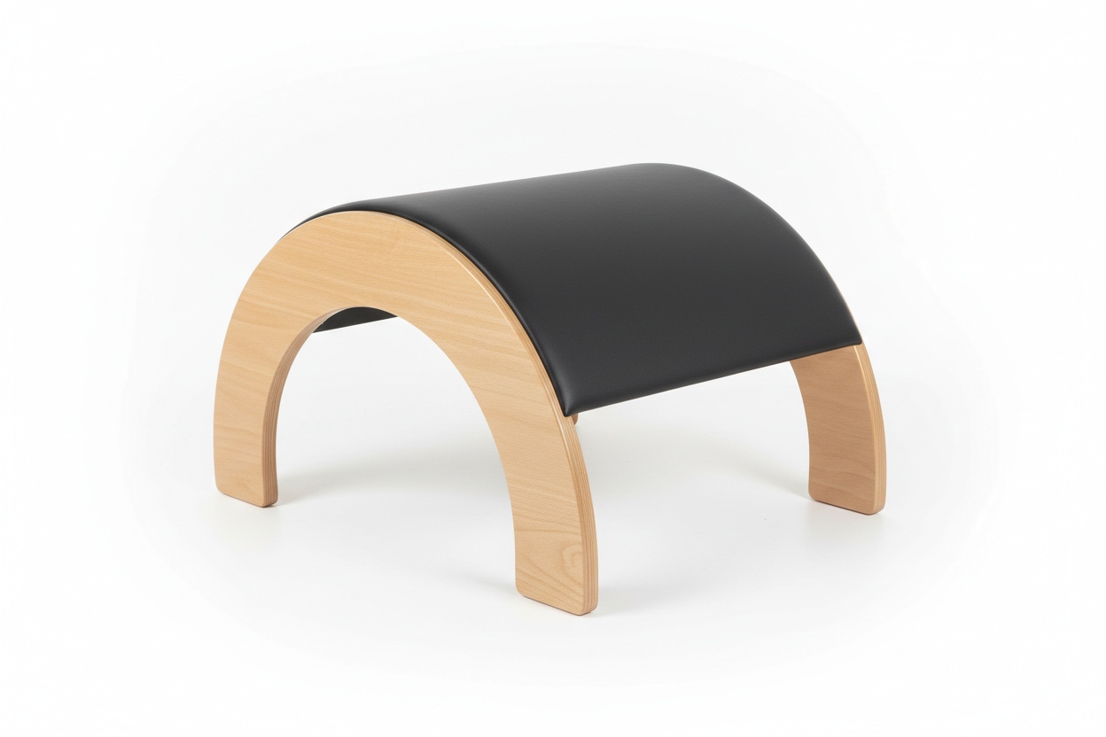 Swiss Pilates Spine Corrector - Doğal ahşap omurga düzeltici arc