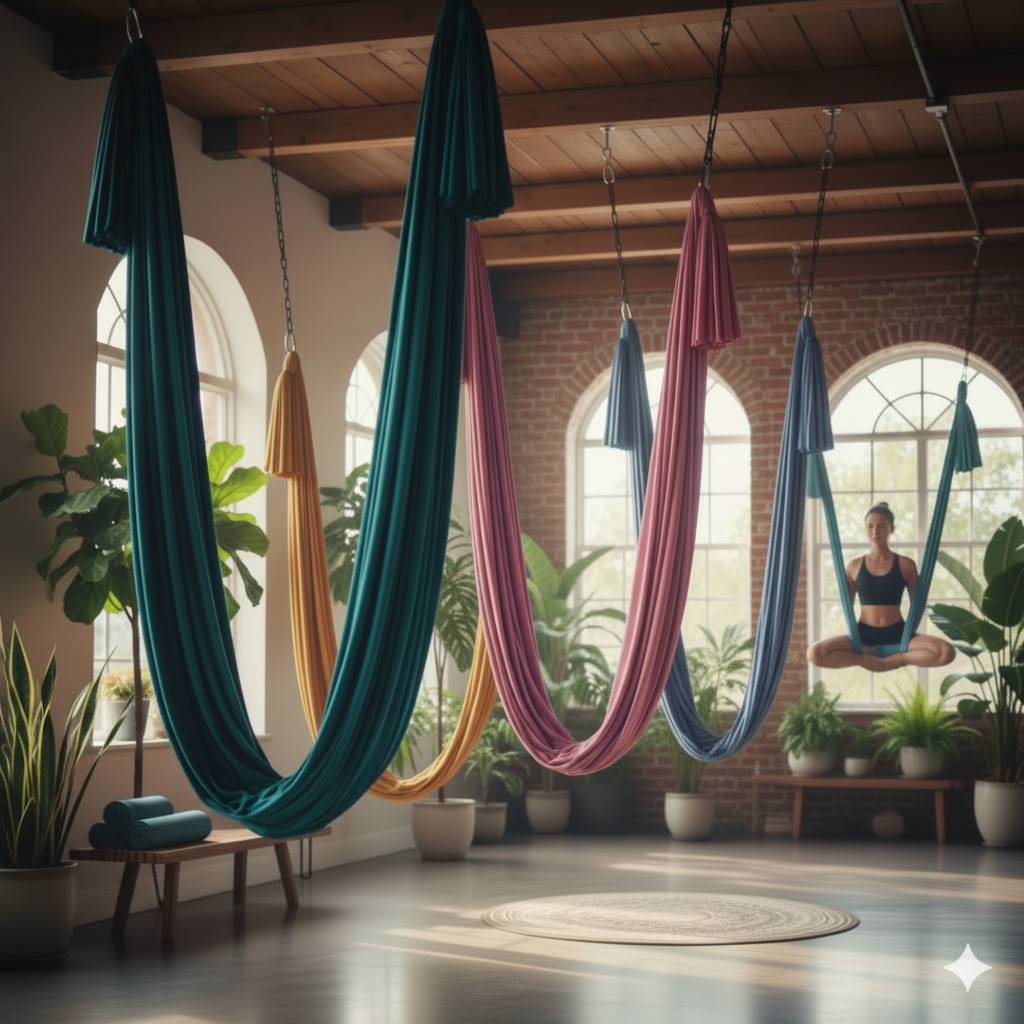 Petrol Mavisi Fly Yoga Hamakları